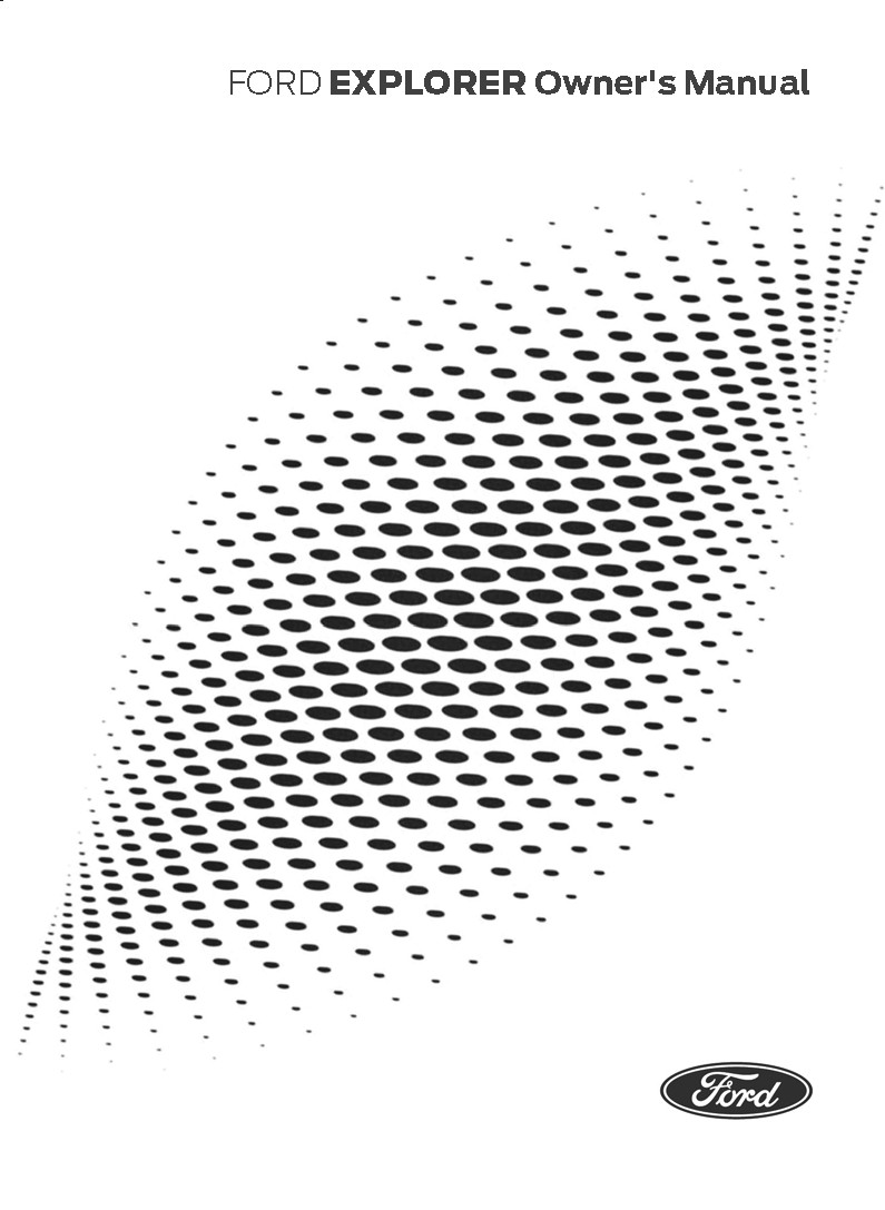 2026 Ford Explorer Owners Manual User Guide