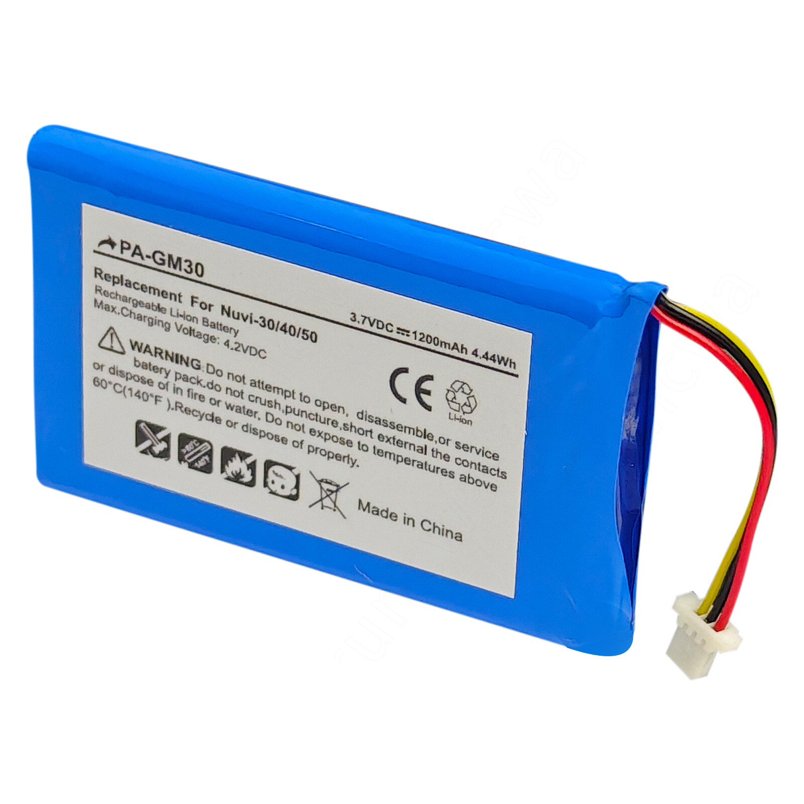Battery NV-30/40/50 361-00056-00 For Garmin Nuvi 30 50 50LM 52 52LM 55 55LM+TOOL