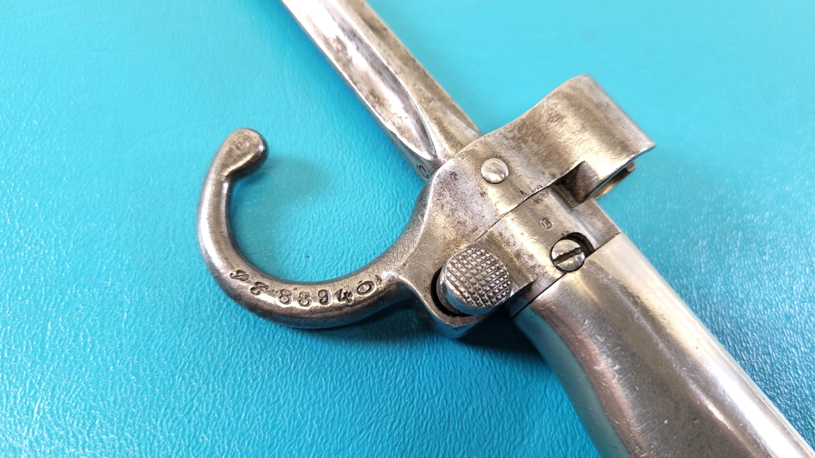 Antique French Model 1886 /35 Lebel Rifle Bayonet Sword TR996