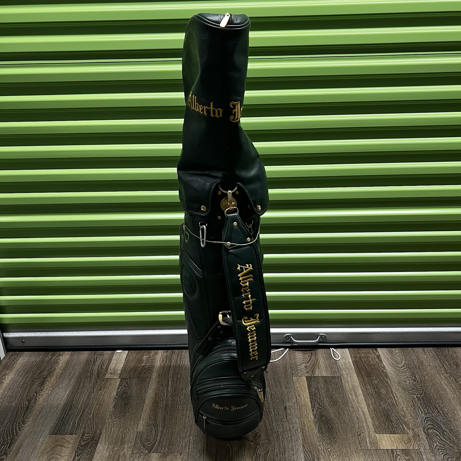 VTG Alberto Jemmer London Golf Club Prestige Members Golf Bag RARE Green