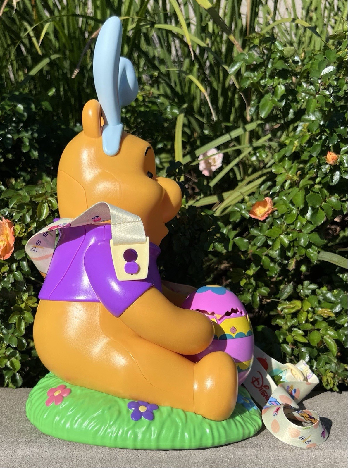 Disney Parks 2026 Winnie the Pooh Piglet Easter Spring Popcorn Bucket In Hand