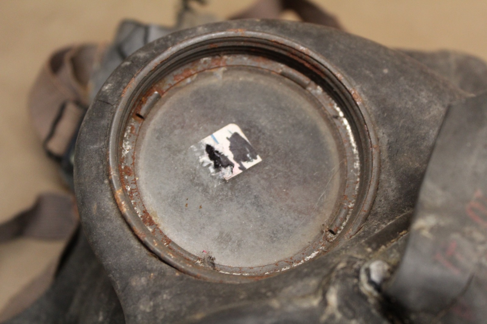 WW2 1941 L & BRC Rubber Gas Mask