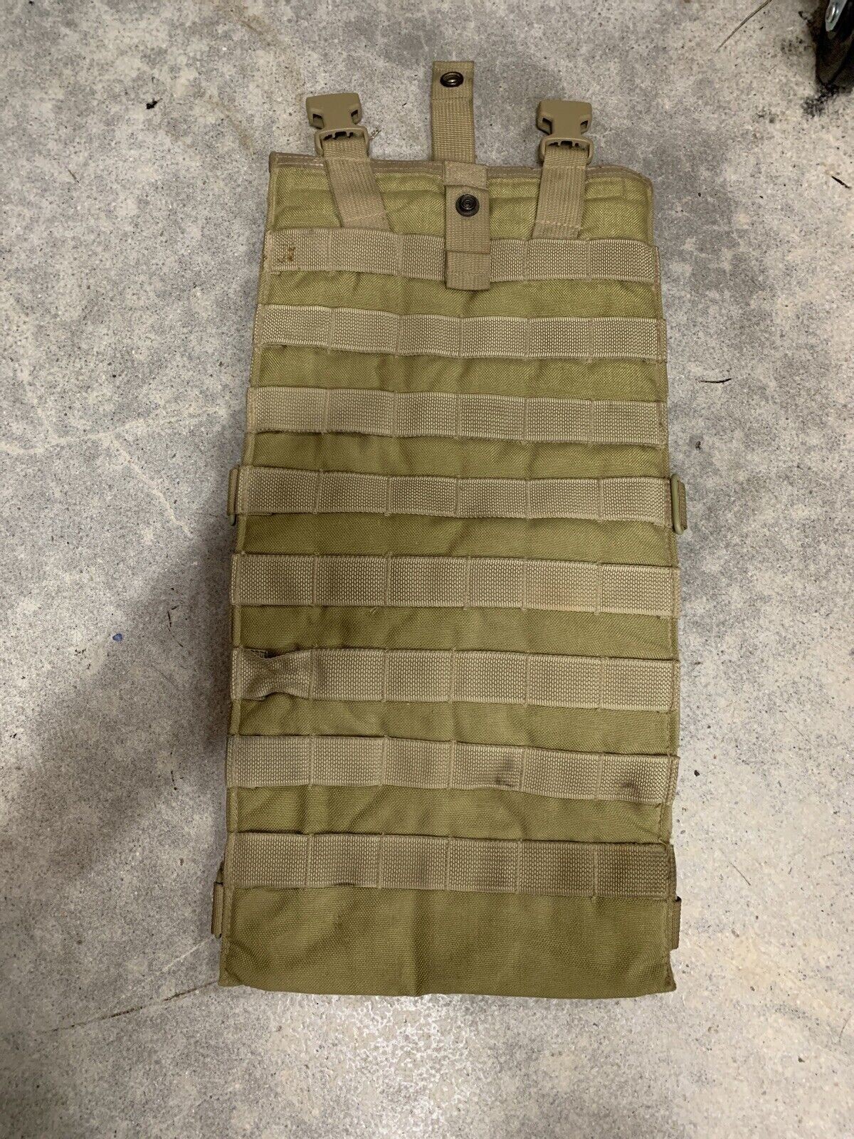 Eagle Industries Hydration Carrier, Insulated 100 oz Pouch Khaki, MOLLE, SFLCS