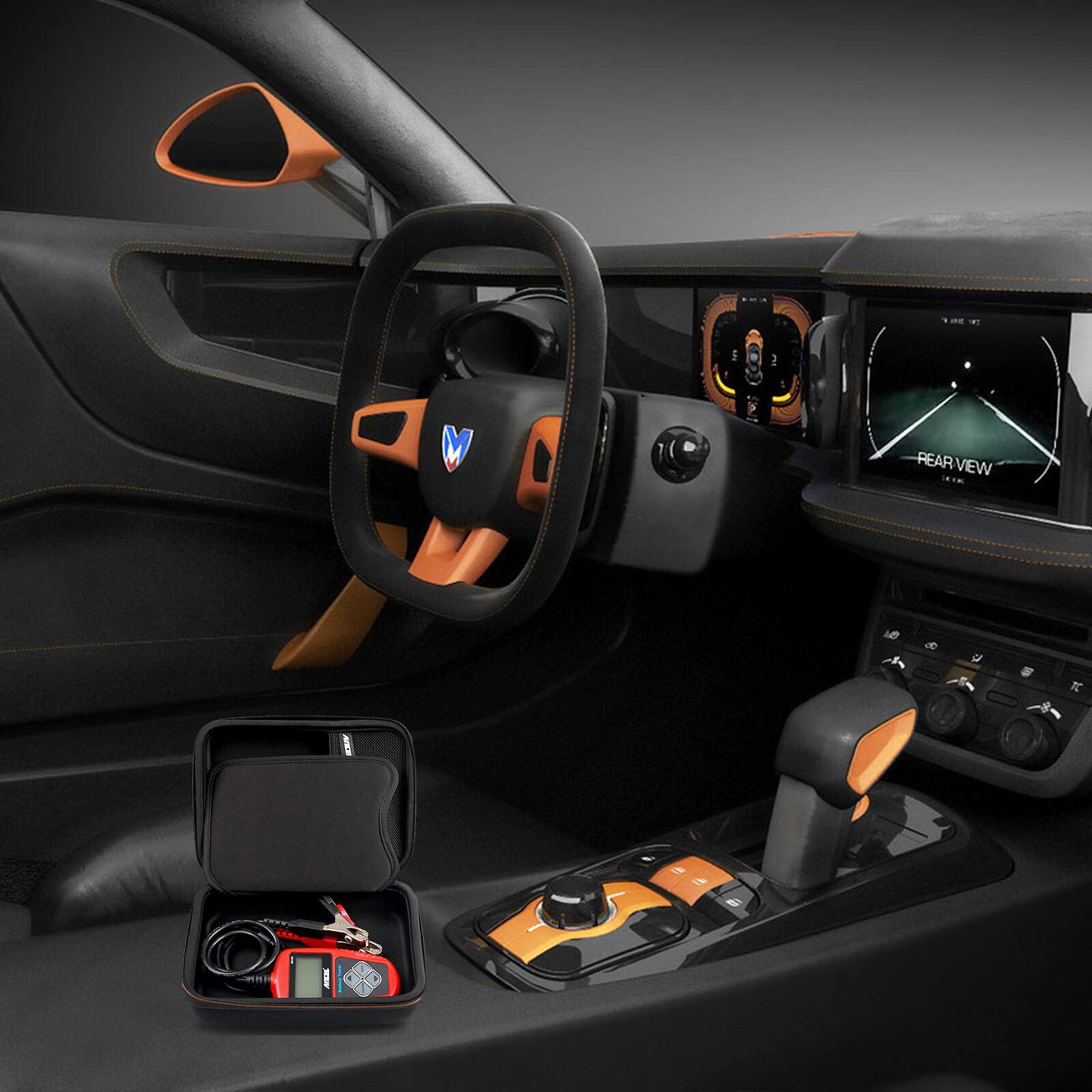 ANCEL Protective Case Storage Bag for OBD2 Scanner Diagnostic Tool Code Reader