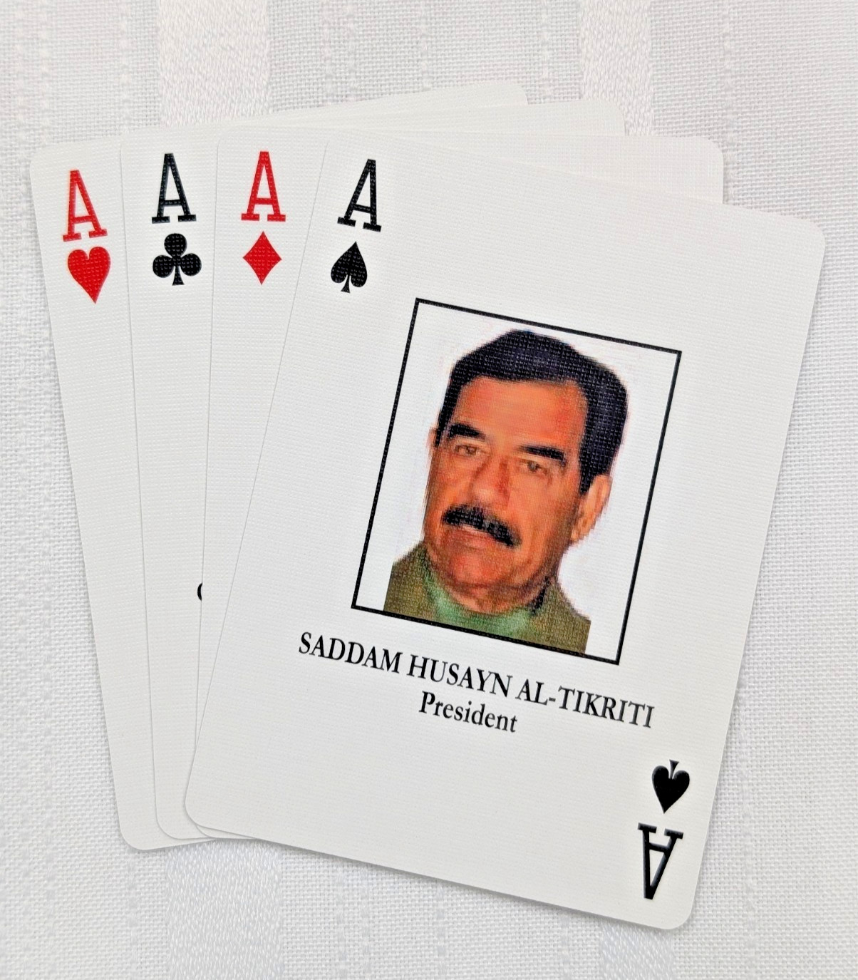 2003 Iraqi Most Wanted Playing Cards Military Iraq - Sealed! New!