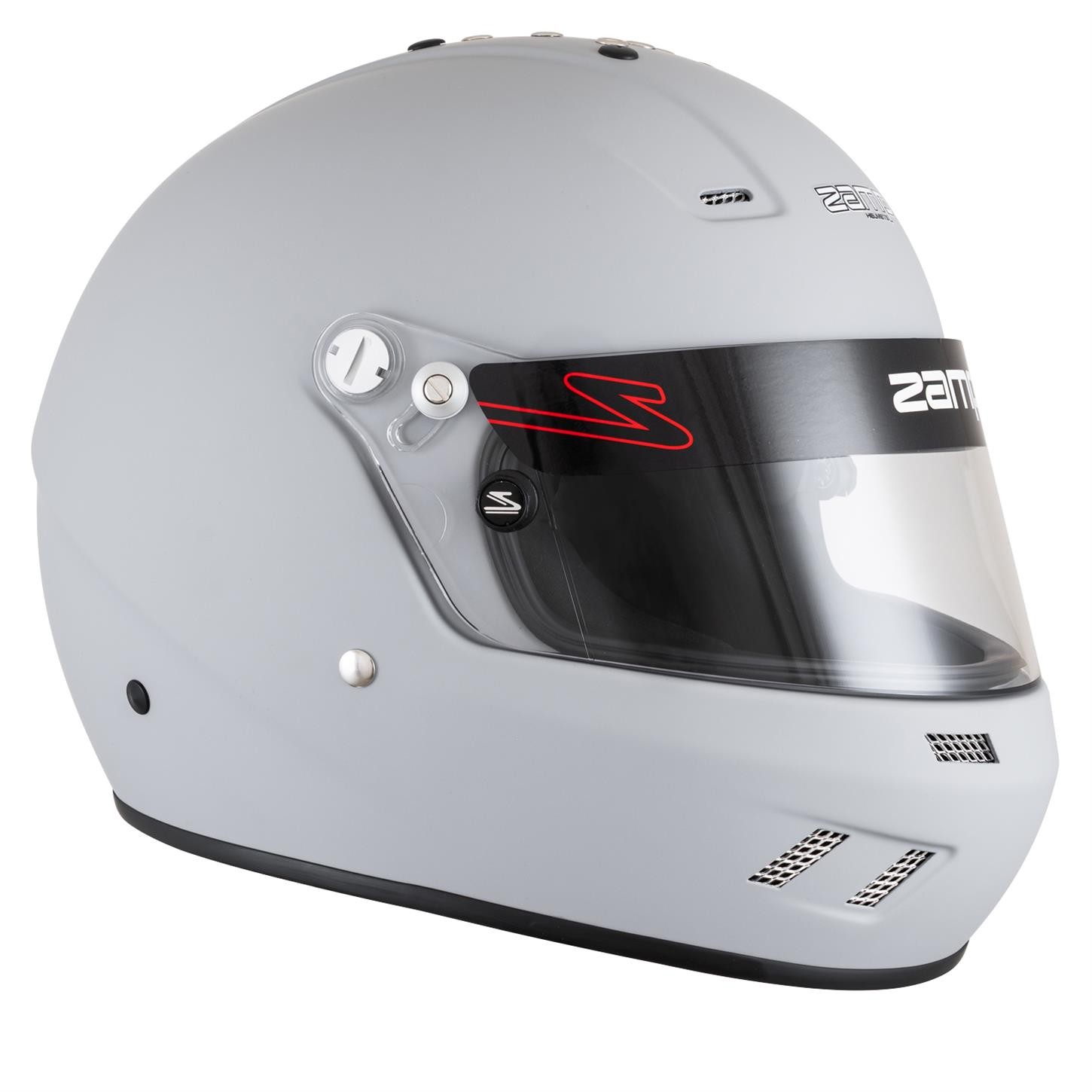 Zamp H78303FL RZ-57V Racing Helmet, SA2025, Matte Black, Large