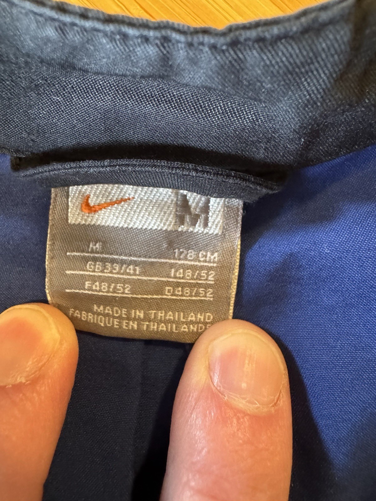 MANCHESTER UNITED 2007/2008 TRAINING ANTHEM JACKET FOOTBALL NIKE SIZE M