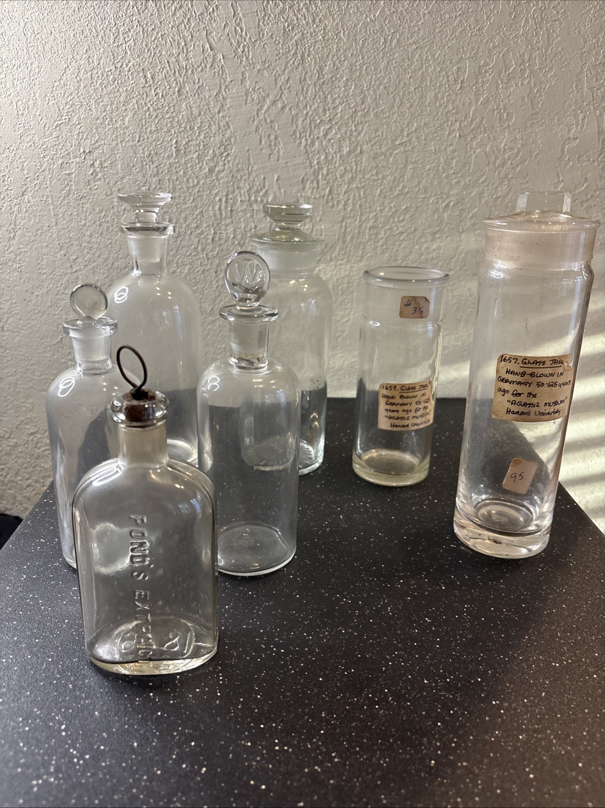 RARE OLD GLASS- 1900+ - Germany, USA, Holland, From 4.5” To 9” The Tallest