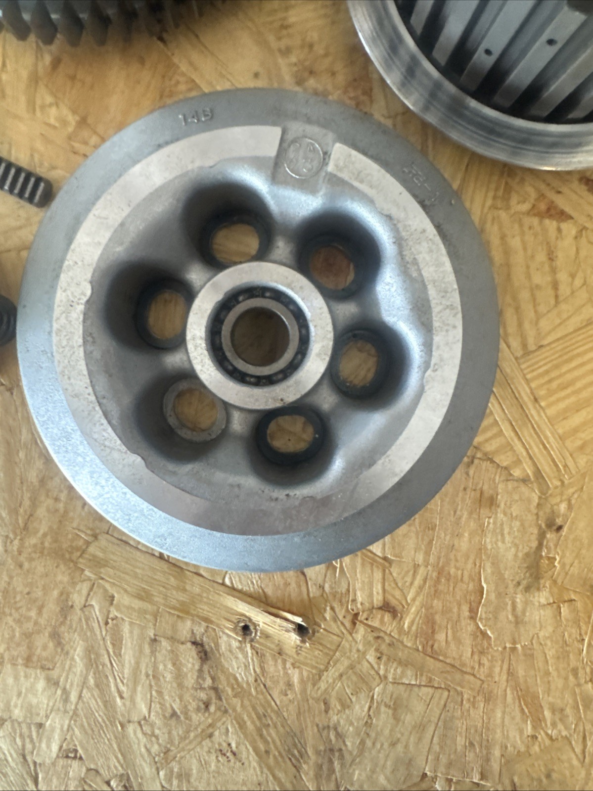 09-14, 2009-2014 yamaha yzf r1 COMPLETE CLUTCH ASSEMBLY W BASKET HUB