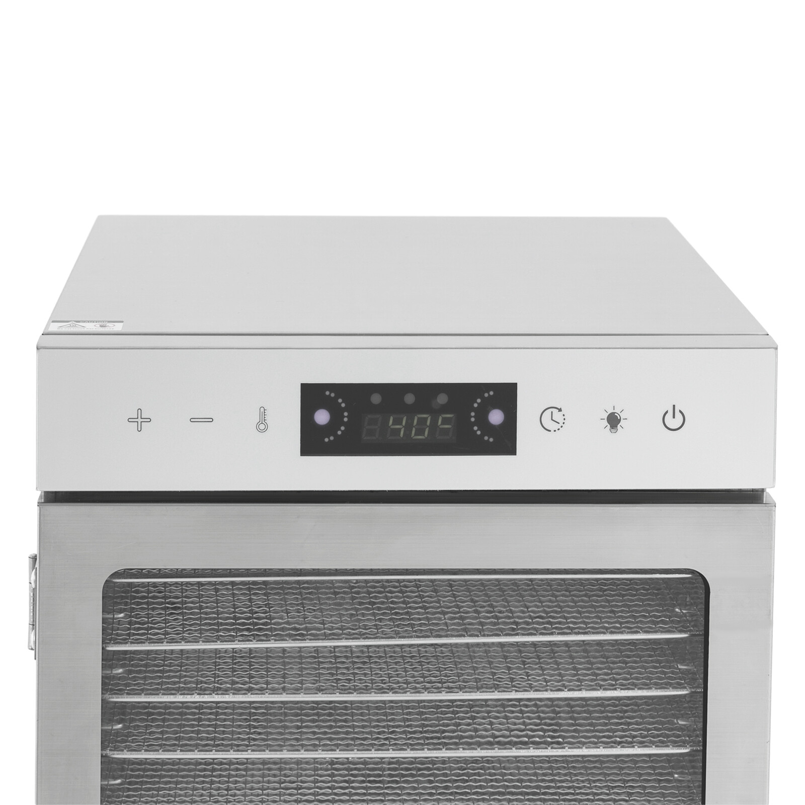 Commercial Dehydrator 18 Stainless Steel Trays Fruit Vegetable Food Dry Machine