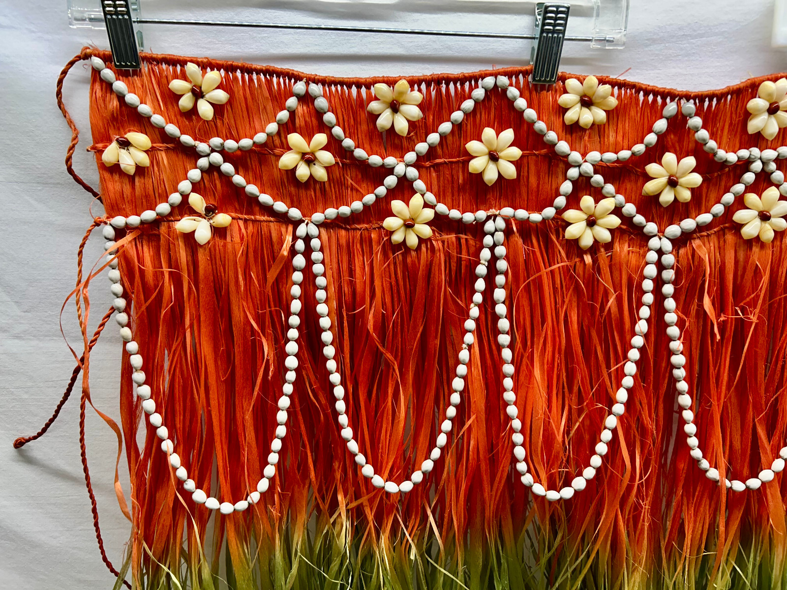 Pareu Kiri'au Grass Polynesian Hula Skirt