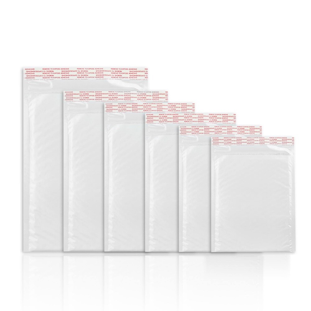 200PCs Poly Mailer Bubble Mailers 4 Layers Padded Envelopes Self Sealing
