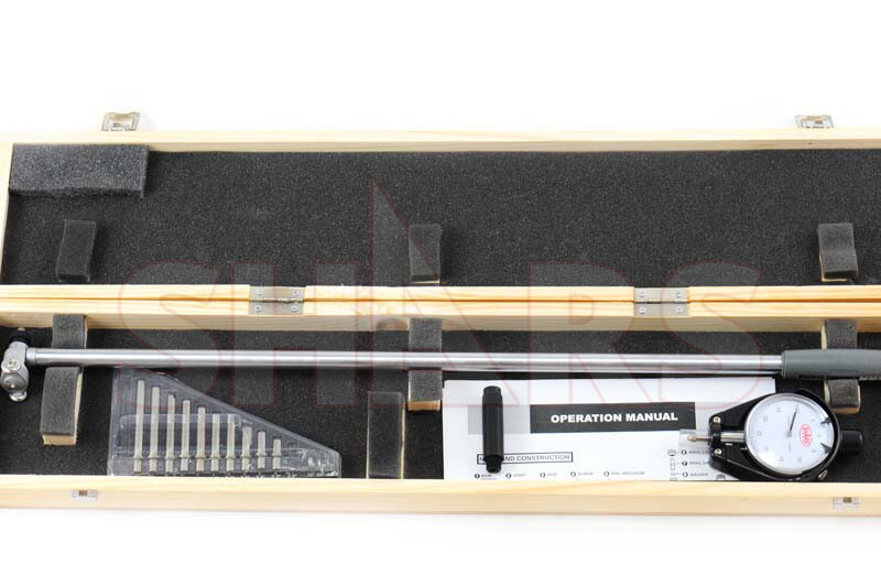 Shars 2-6" Dial Bore Gauge GAGE 20" Depth Engine Cylinder Measuring Hole R}