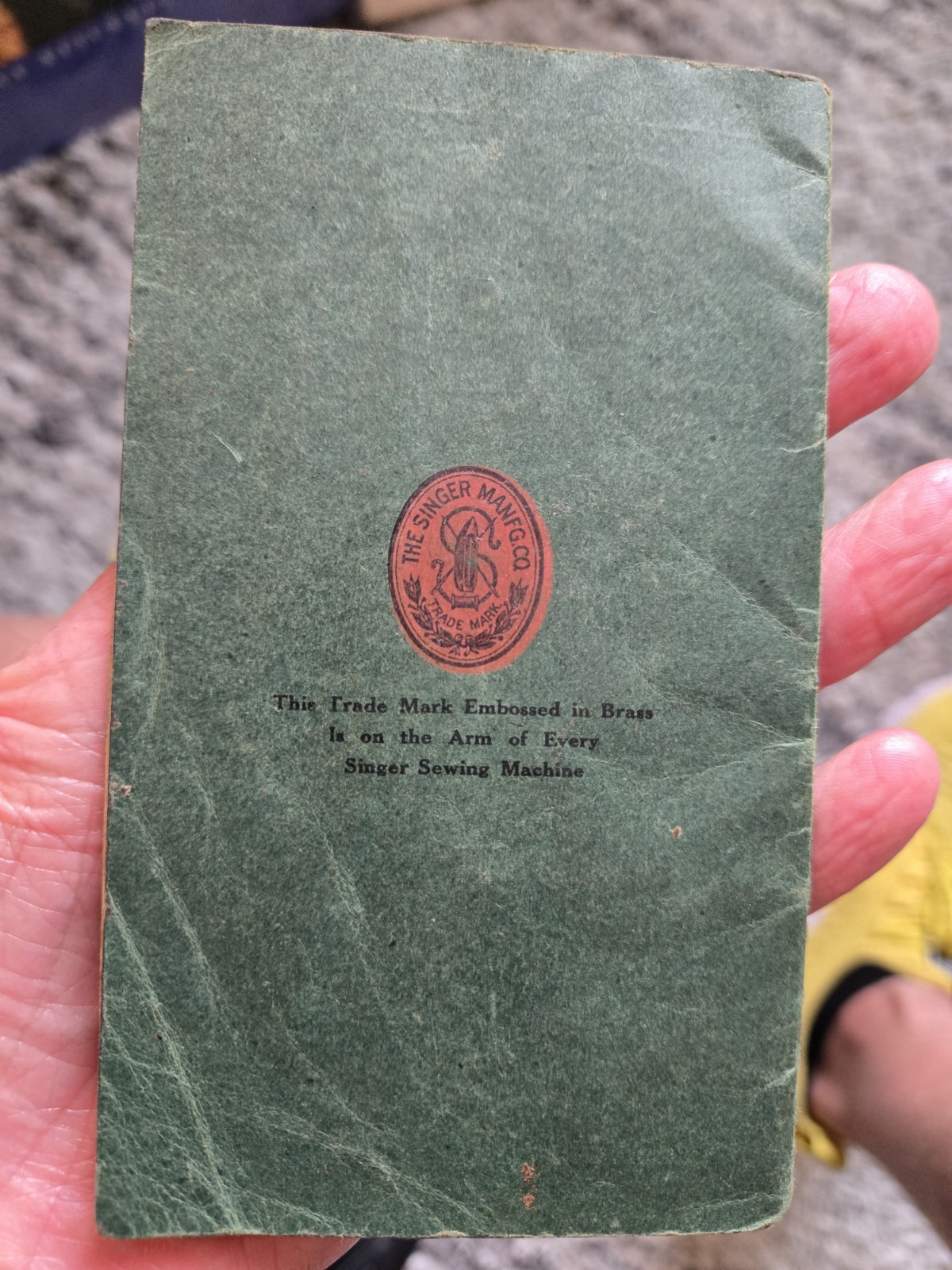 Vintage SINGER SEWING MACHINE 1915 Instruction Operating MANUAL Booklet #66 NICE