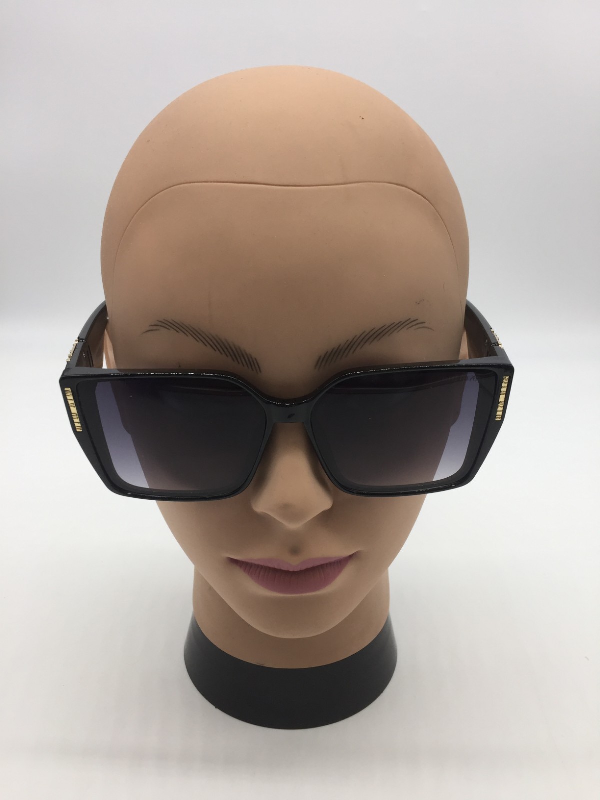 Miu Miu Fashion Black Full Rim Frame Sunglasses 50-20-145 Light Blue Lenses