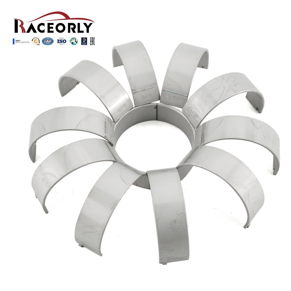 RACEORLY Main & Con Rod Bearing Set STD For BMW 330 730 E46 E60 E66 3.0 L6 M54