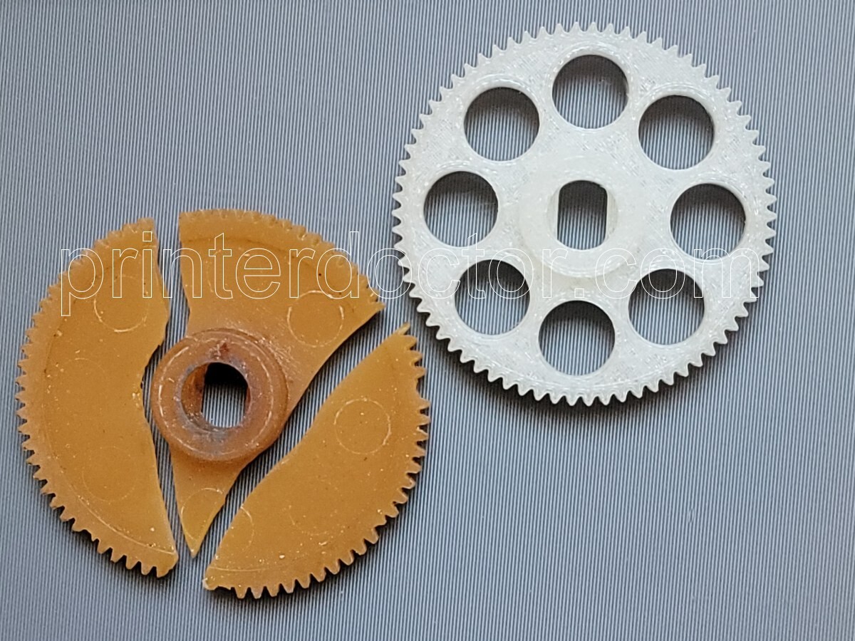 Improved Nylon gear replacement Hunt Boston model 18 / 19 pencil sharpener 296A