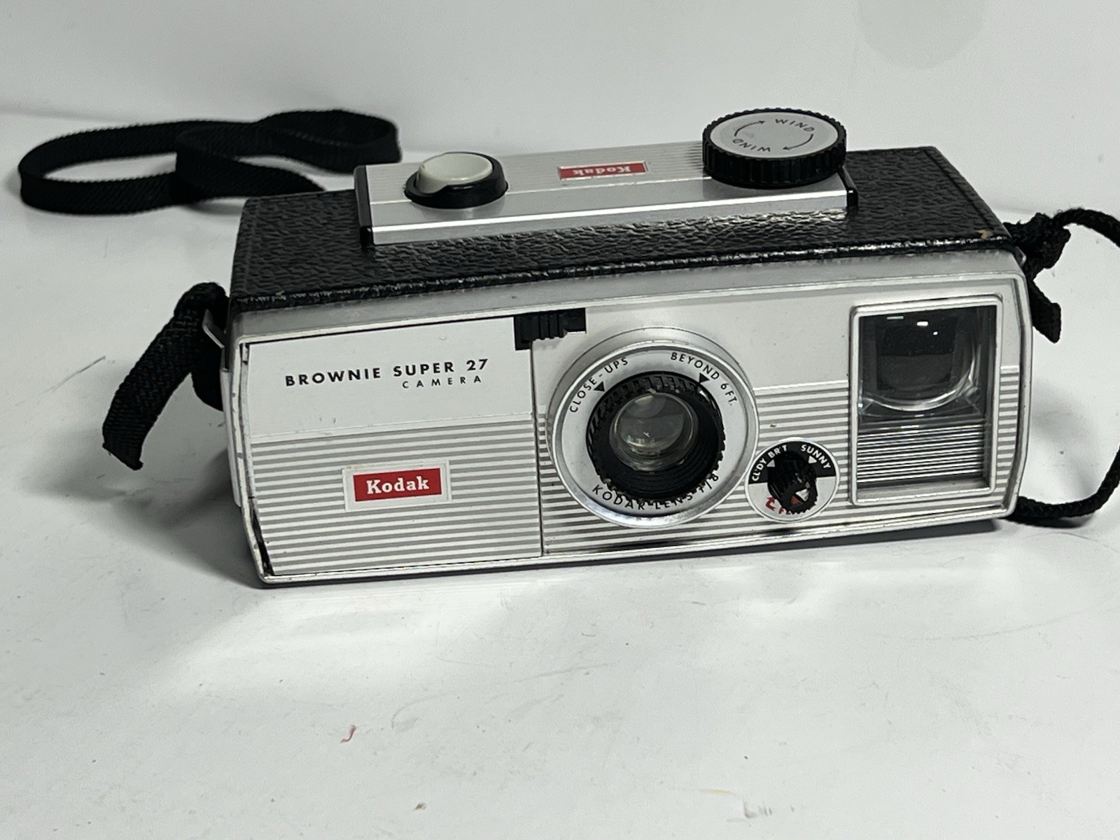 Vintage Kodak Brownie Super 27 Camera Kodak Lens Tested Works