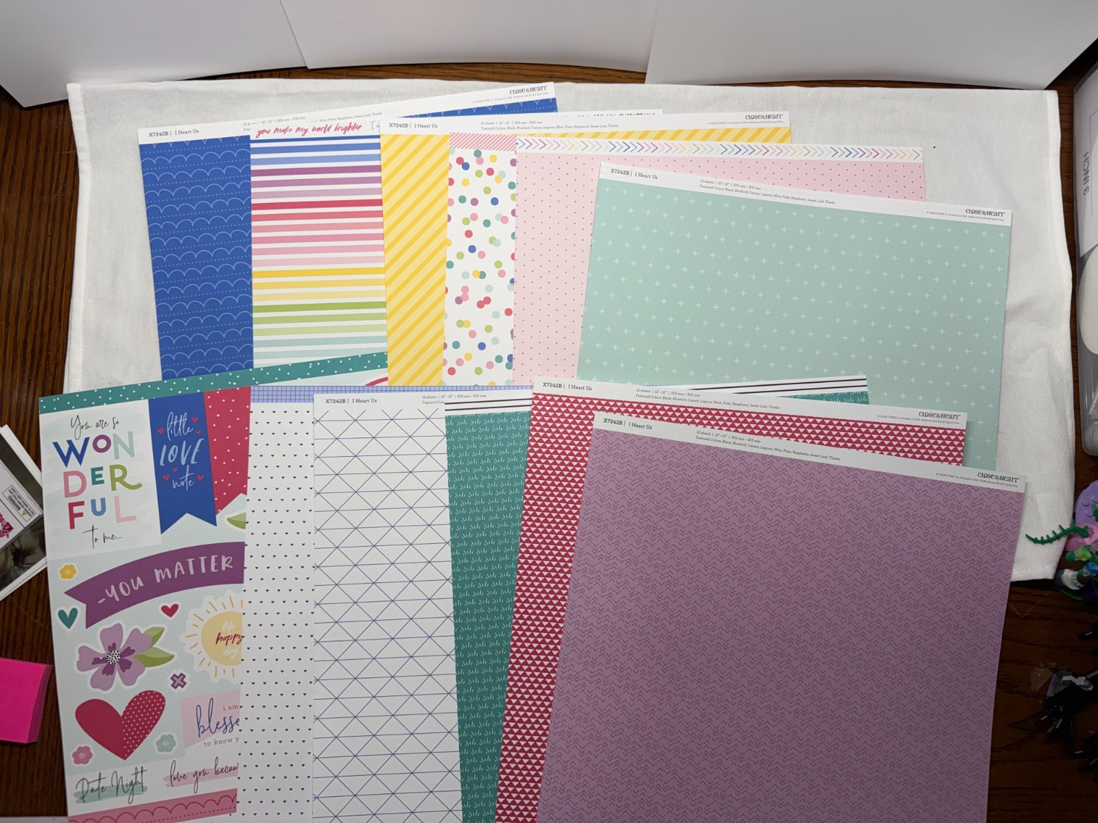 CLOSE TO MY HEART 12 X 12 PAPER PACK ~ YOU CHOOSE ~ RARE ~ SHIPS FROM USA