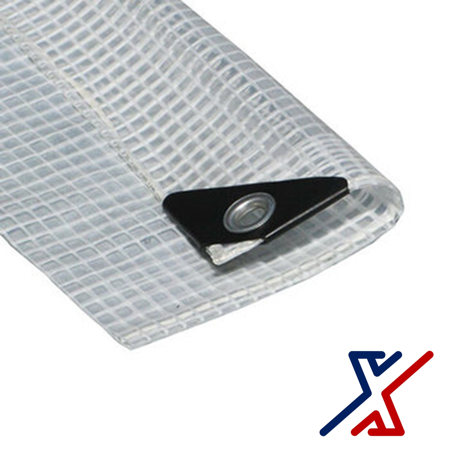 Clear Color 14 Mil Heavy Duty Tarp / Canopy by X1Tools/Tarps (over 150 Sizes)