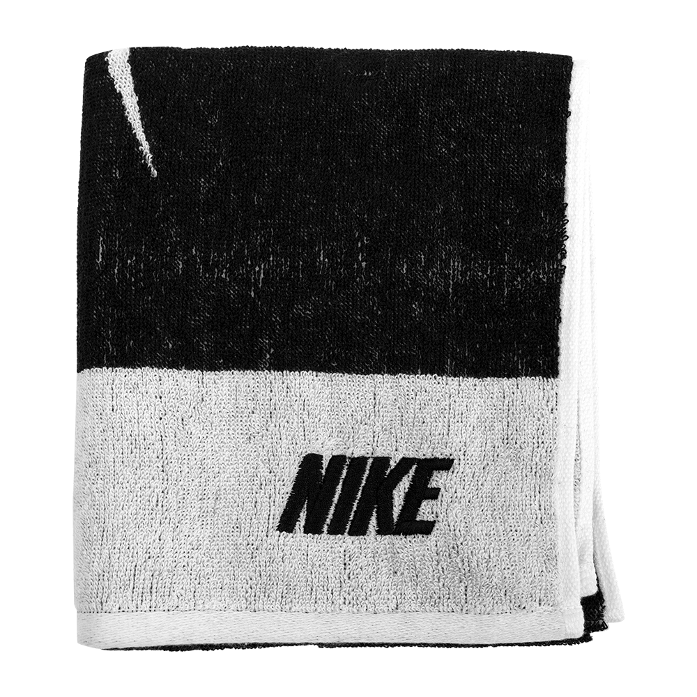 Nike Jacquard Towel Unisex Sports Training Tennis Gym Towel Black NWT AC2383-189