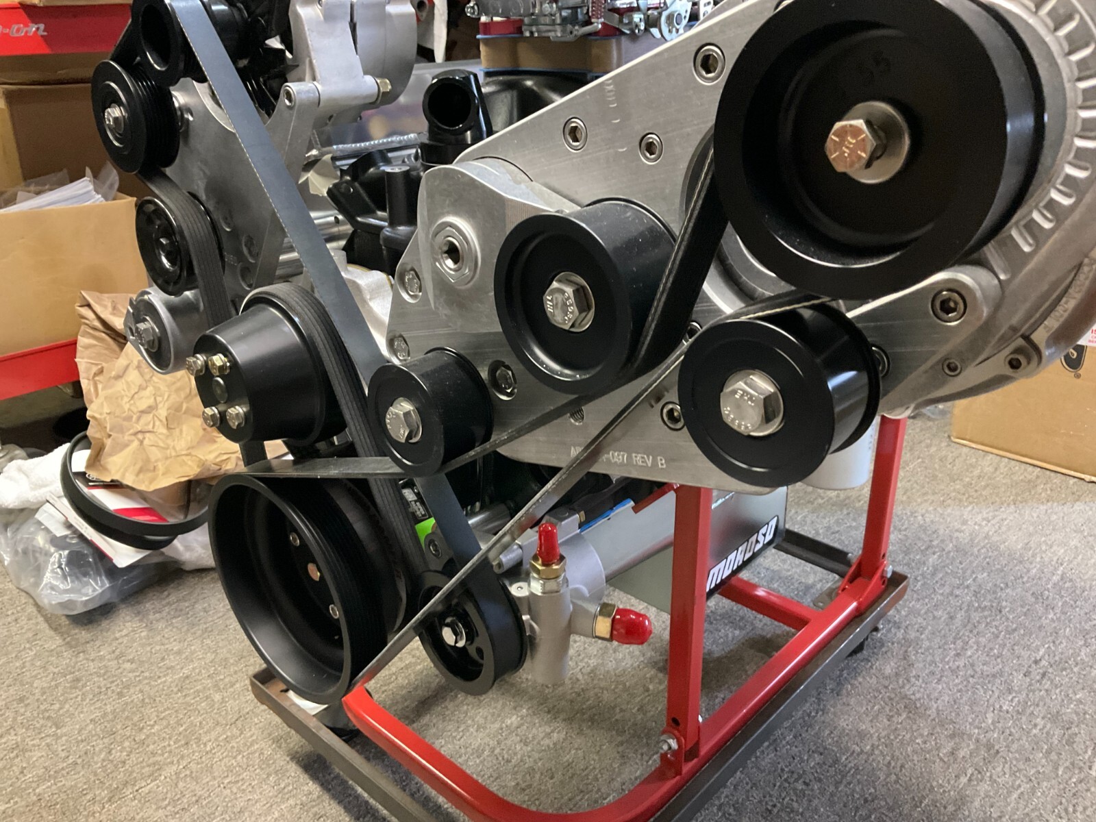 PROCHARGER P1SC SMALL BLOCK CHEVY ALT, PS, WP, 10-15 BOOST COMBO FREE UPS