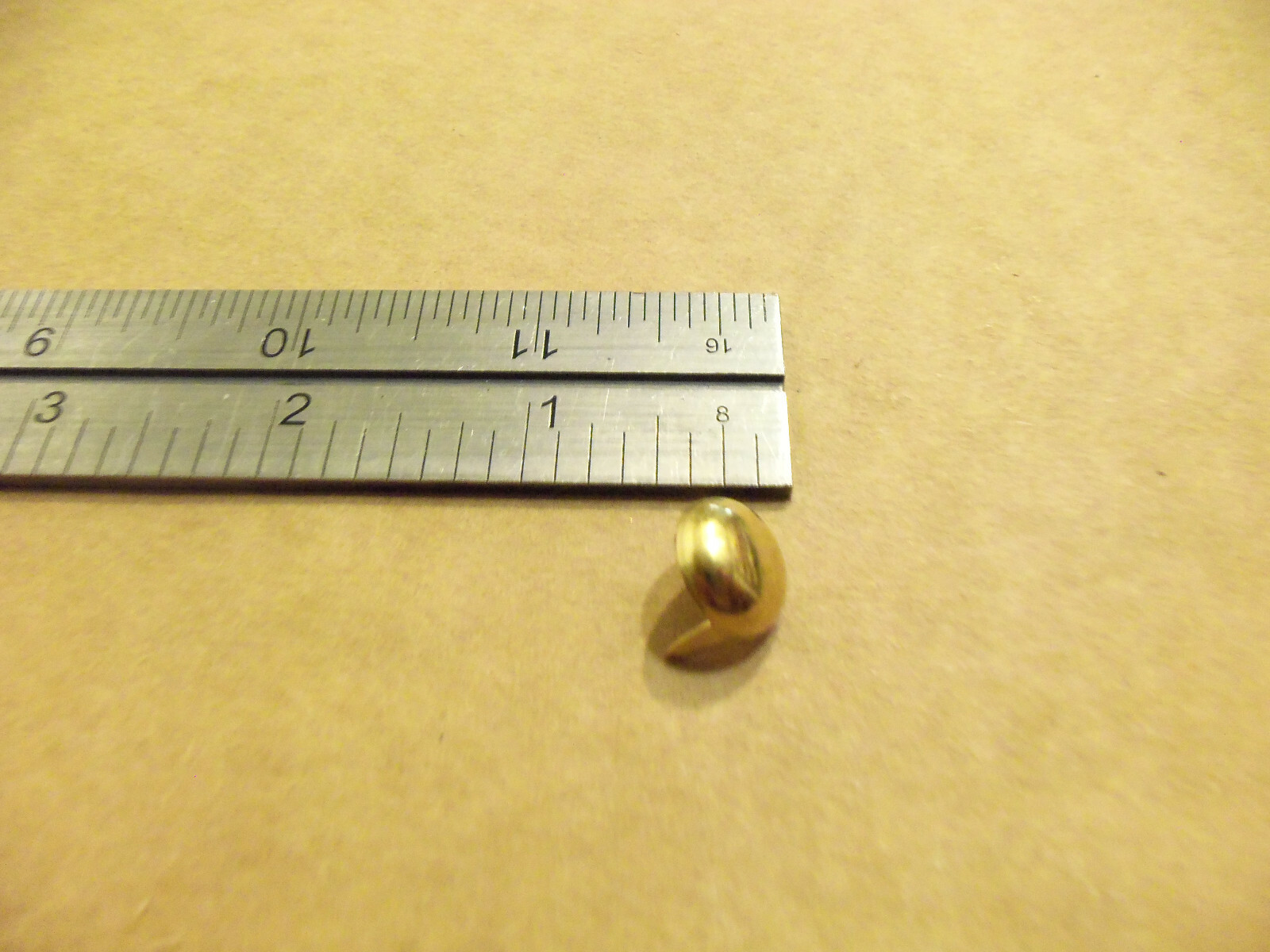 1/2" Solid Brass Round Spots / Studs For Leather (Pack Of 100)