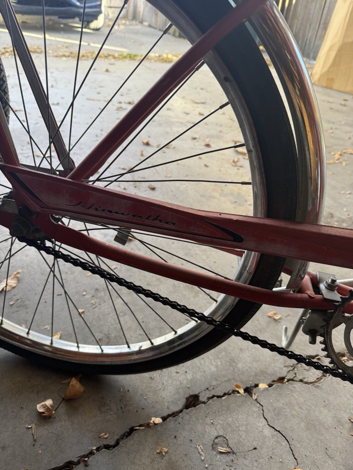 Rare Vintage Hiawatha Bicycle by Gambles Hardware stores from the 1930s/1970s