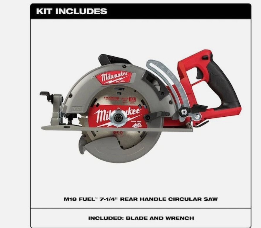 Milwaukee M18 Fuel 18V Brushless Circular Saw (2830-20)