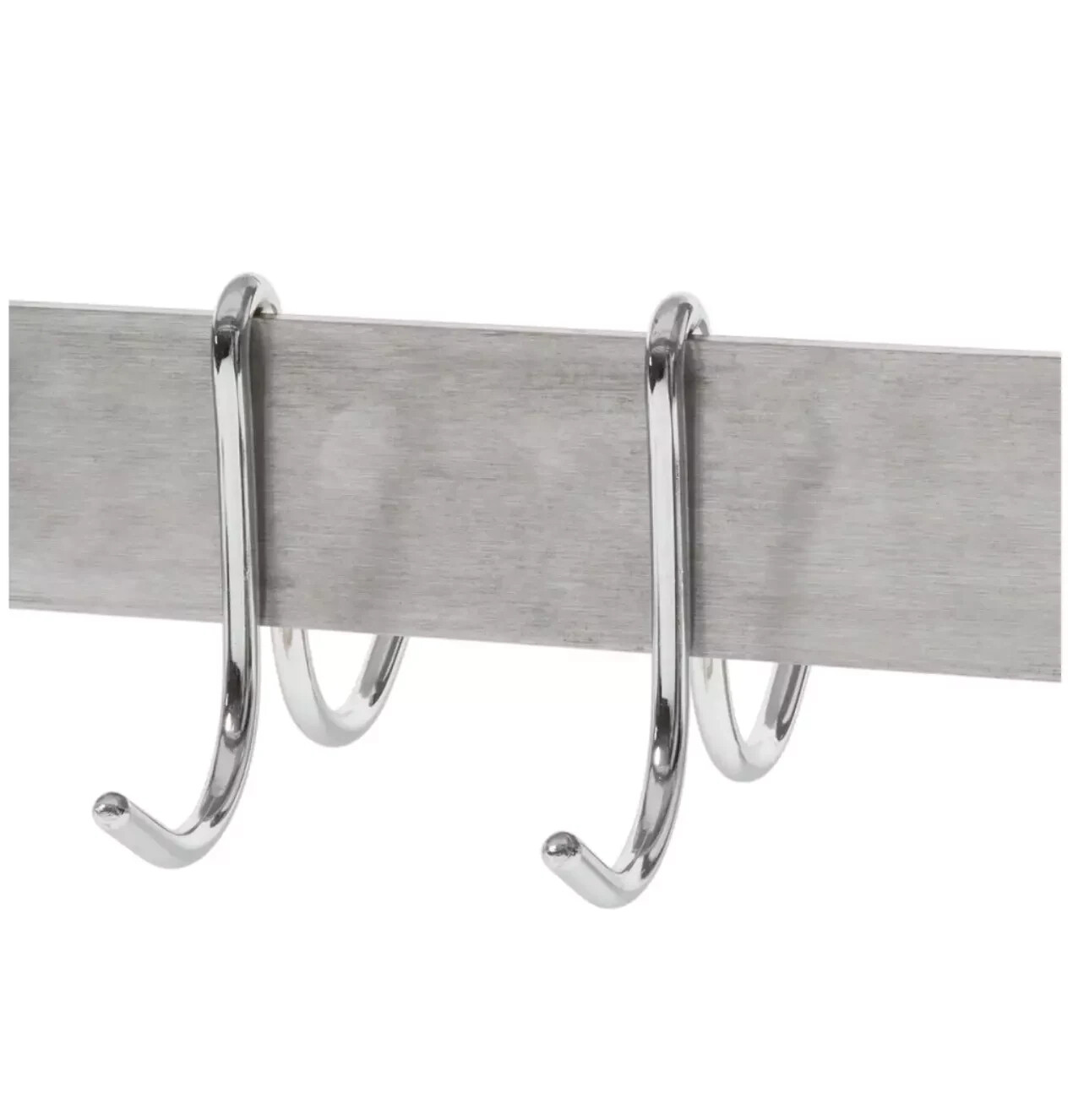 15" x 48" Stainless Steel Wall Pot Pan Rack Shelf Commercial Restaurant Kitchen