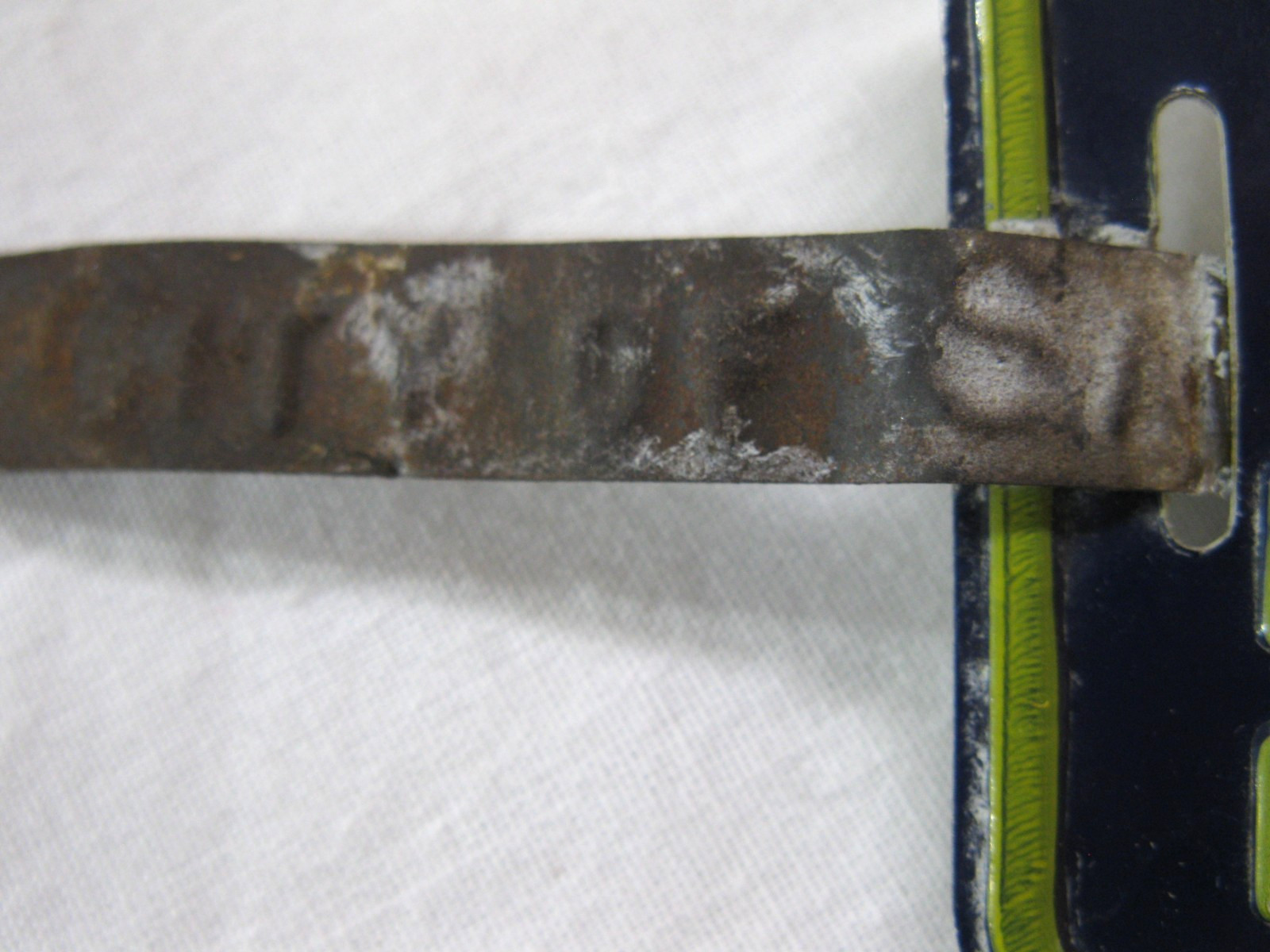 1968 SAGINAW MI MICHIGAN Bicycle Bike License Plate and Seal Tag