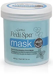 Gena ® Pedi Spa Mask with Mint Eucalyptus and Argan Oil Foot Care 453 g / 16 oz