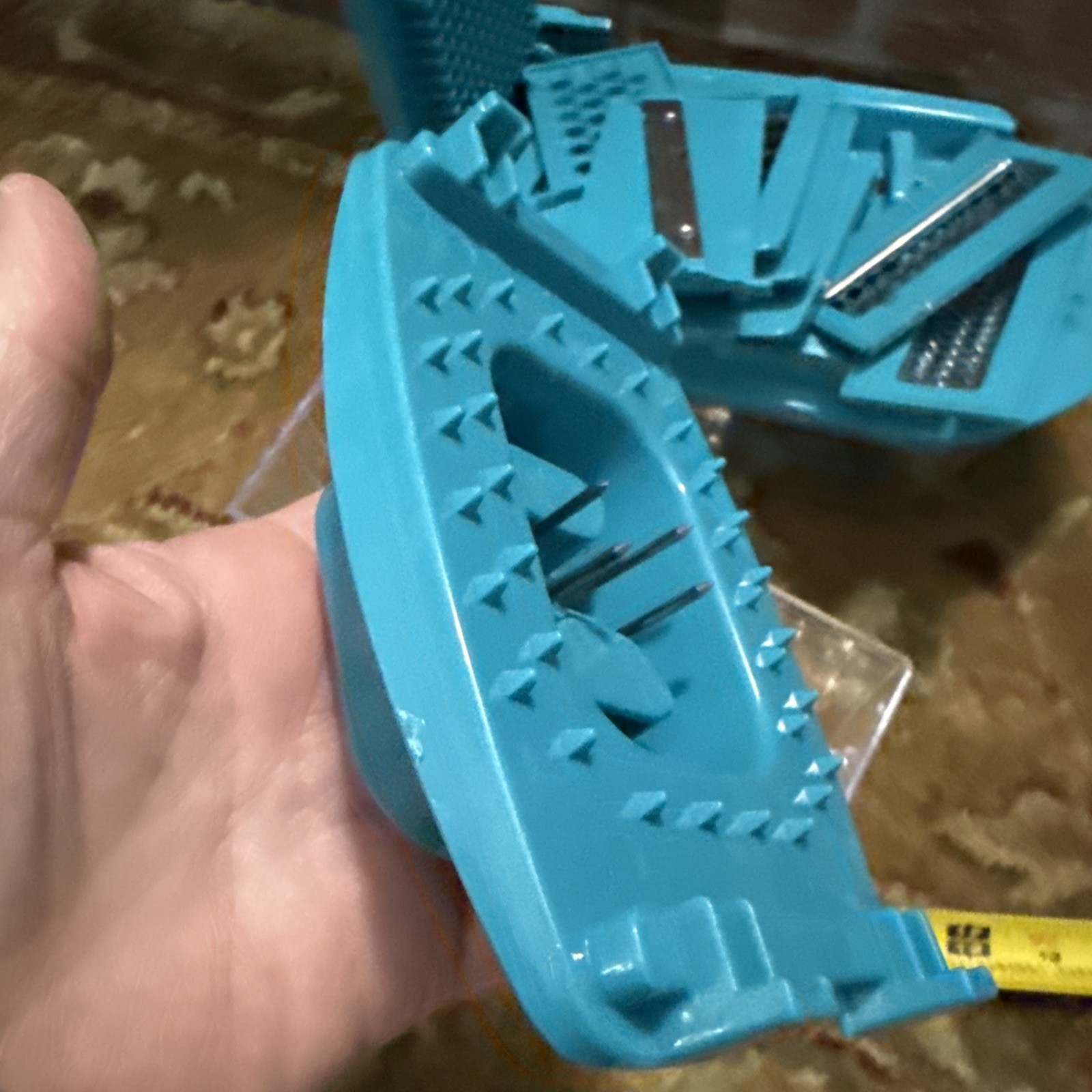 Storage Woman Chopper Set With Different Blades And Guard