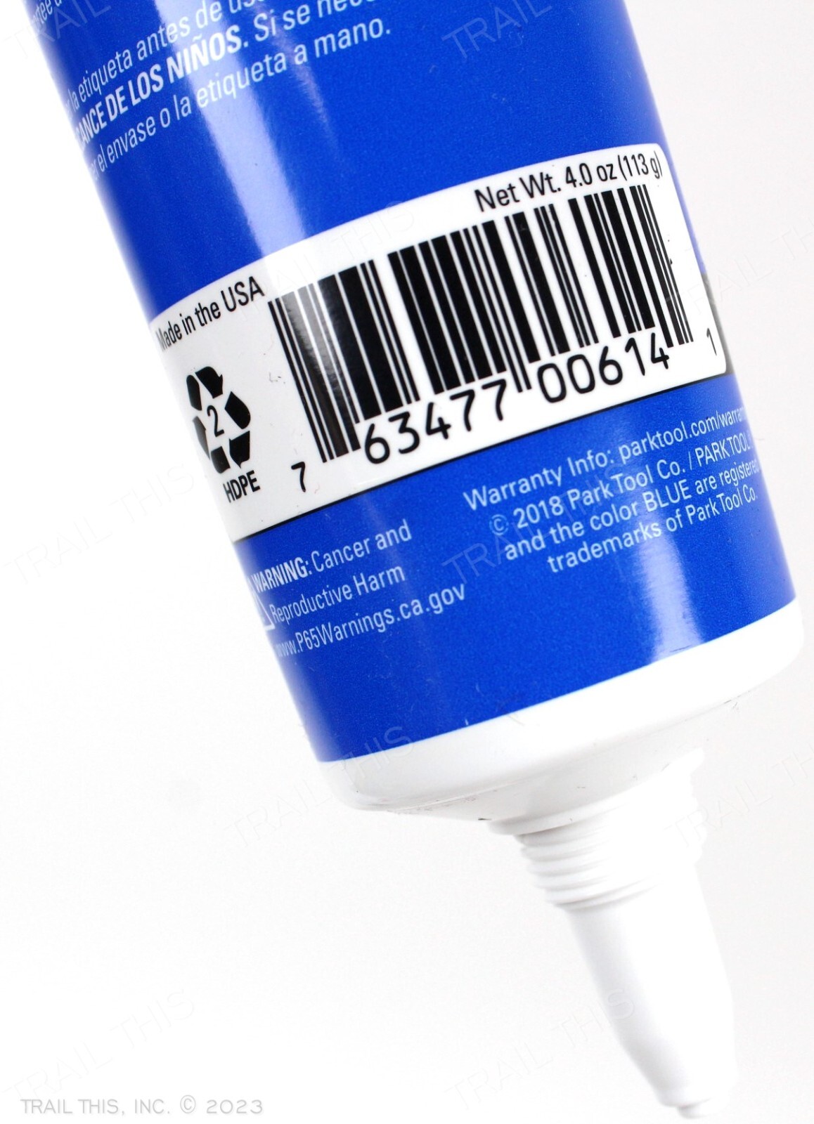 Park Tool SAC-2 SuperGrip Carbon & Alloy Steel Bike Assembly Compound 4oz Tube