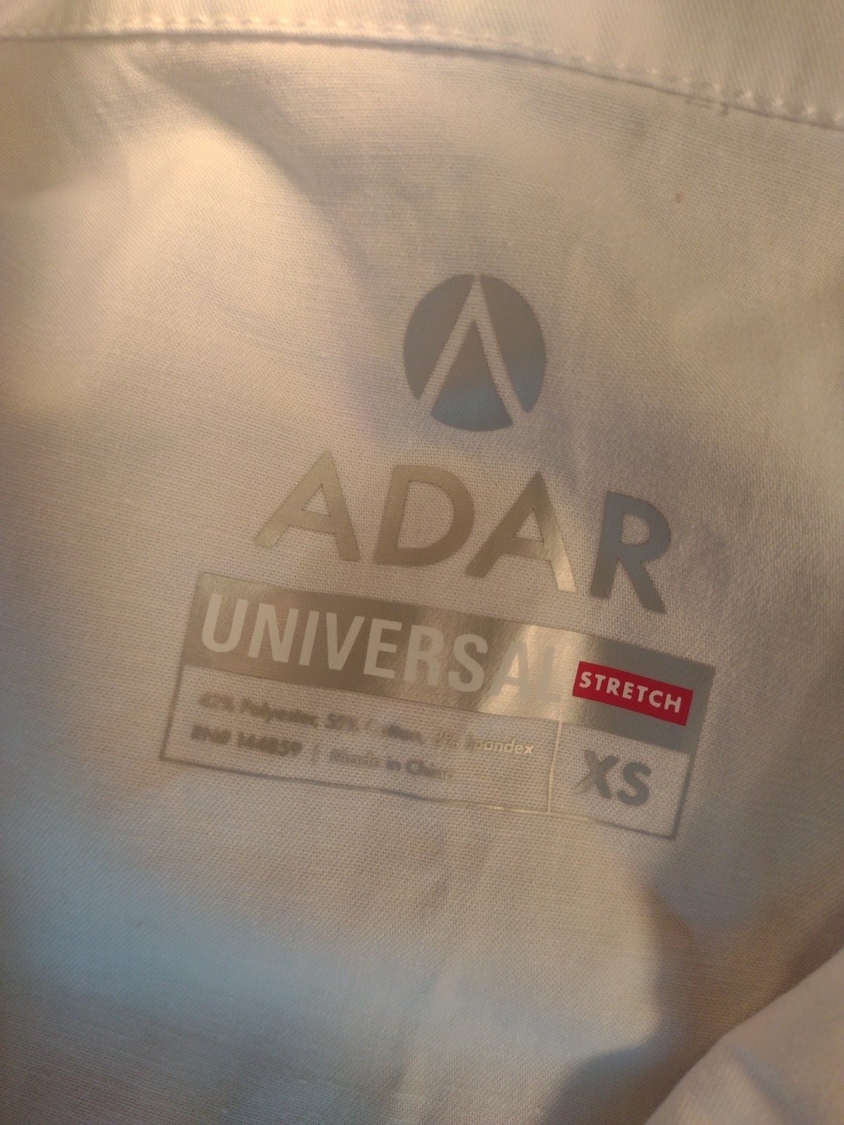 Adar Doctor, Nurse Uniform Lapel Collar long Sleeve Consultation Coat Size XS