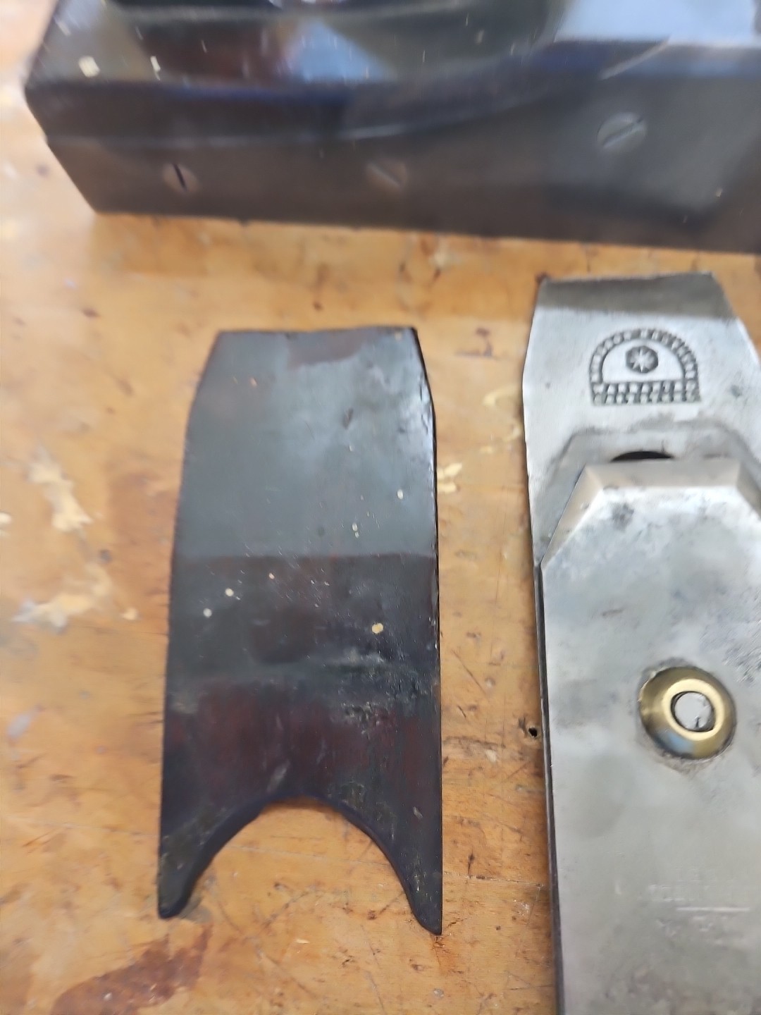 British Infill Plane Only Makers Mark Are Moulson Brothers Stamp On Iron Blade