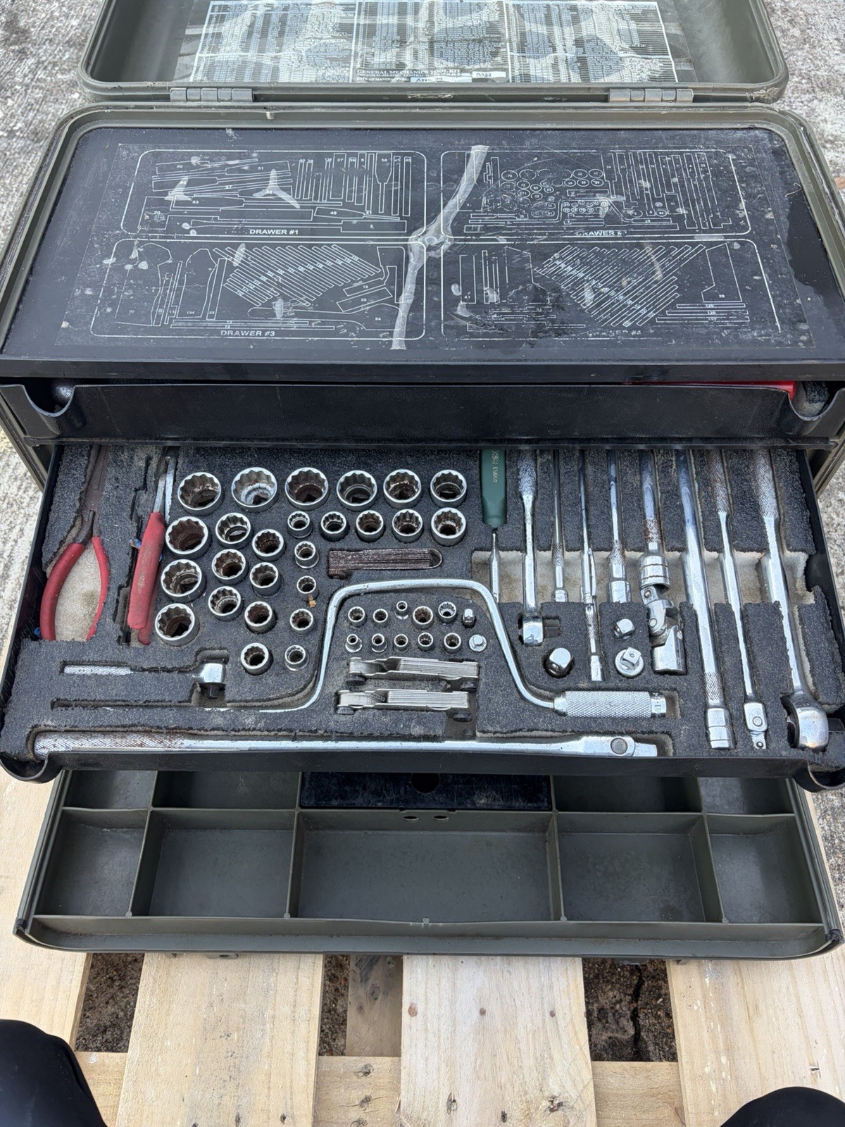 Military General Mechanic Tool Kit GMTK SK Socket Wrench Sets + More