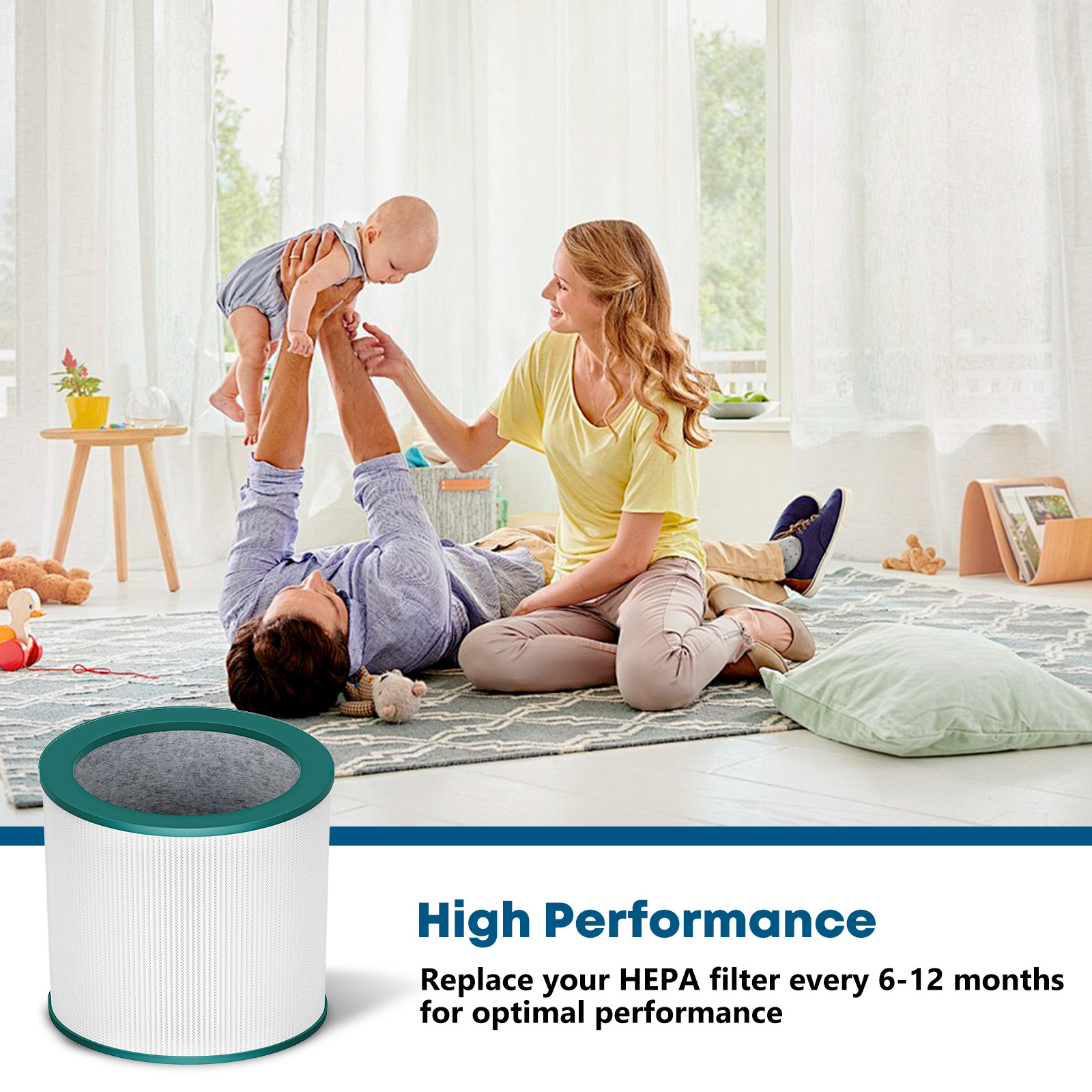 Replacement Filter for Dyson Tower Fan Air Purifier TP01 TP02 TP03 AM11 BP01