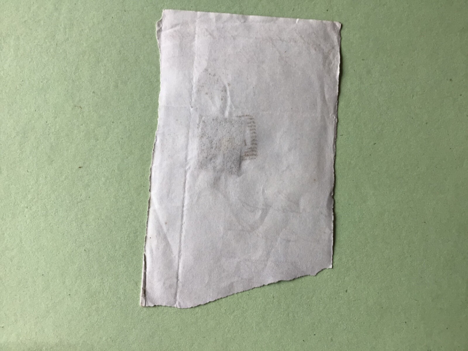 Penny red 1844 Glasgow part cover A6386