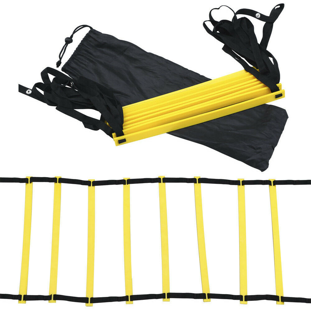 20 Rungs Ultimate Agility Ladder Speed Training Equipment Fit Soccer Football