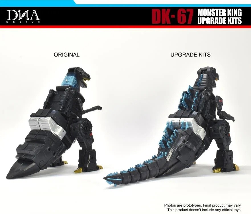 DK-67G for Megatron Type Godzilla Synergenex | DNA Design