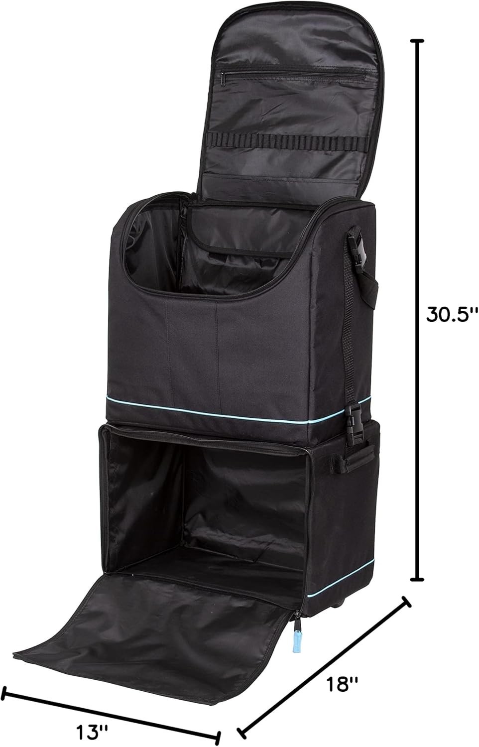 ArtBin 6922SP Tote Express Rolling Portable Art Craft & Sewing Storage Organizer