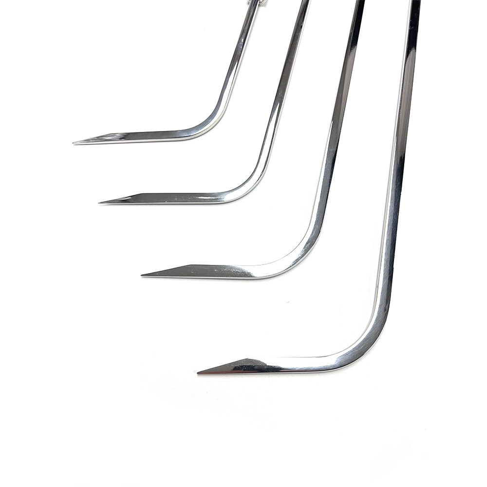 InoxPDR Amsterdam Edition 360° Rotatable 4-Piece Steel (Handle Not Included)