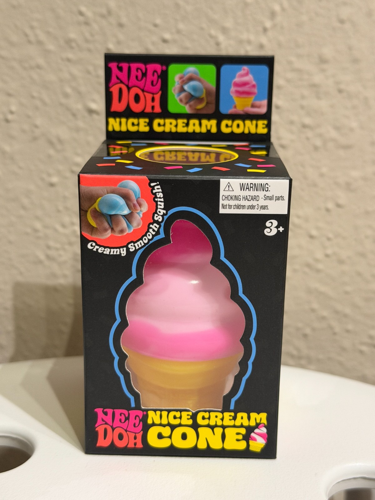 NEEDOH PINK ICE CREAM CONE NICE CREAM CONE BRAND NEW LIMITED EDITION
