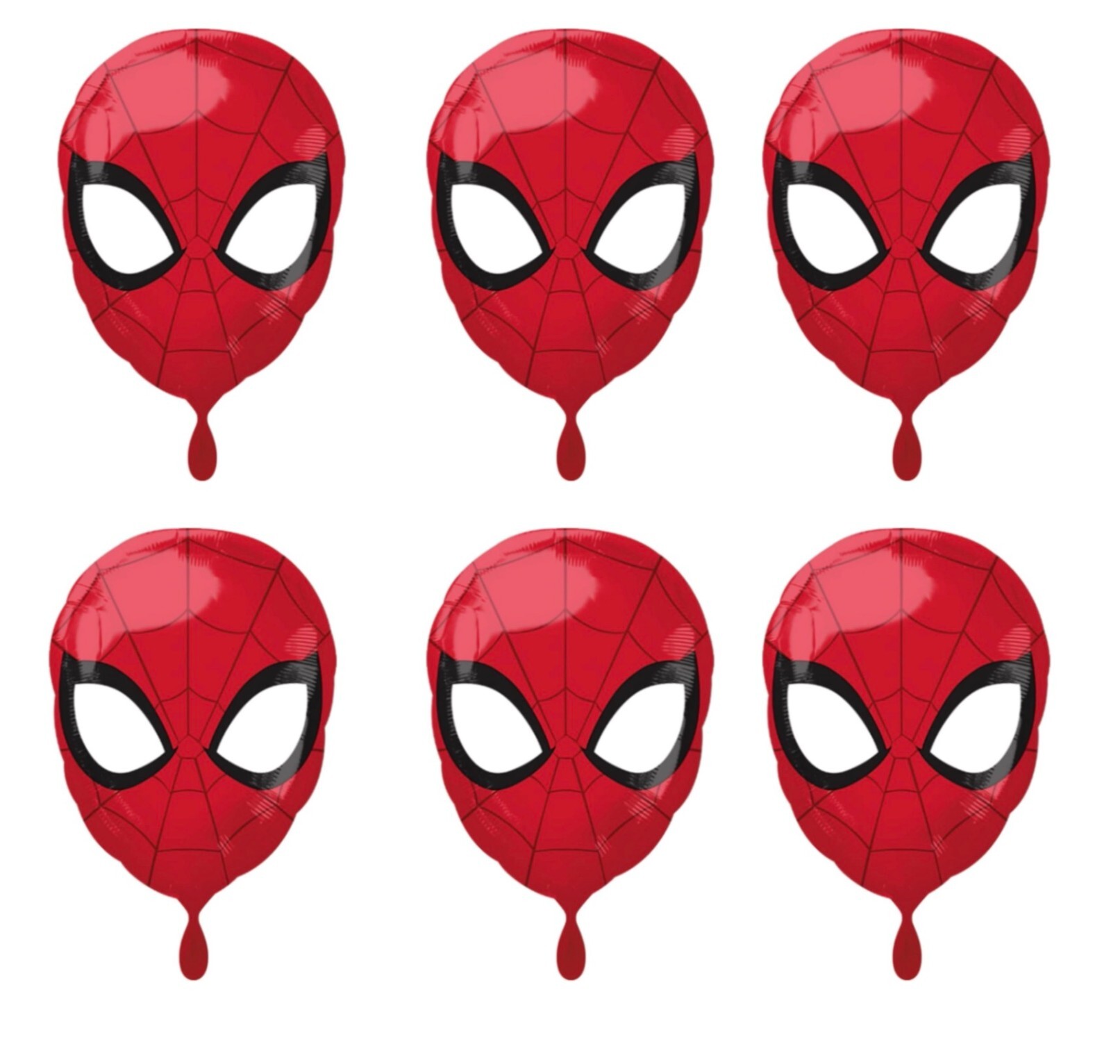 (6 PACK) Anagram XL Spider-Man Foil Balloon 17"