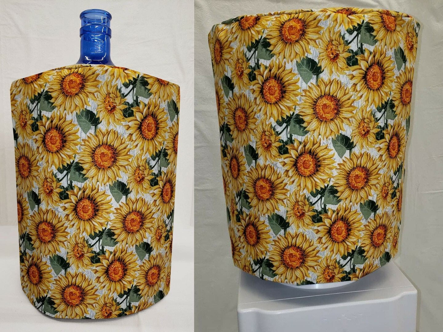 Harvest Sunflowers Water Bottle Cover for 3 or 5 Gallon Bottles