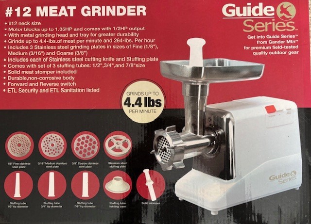 Guide Series Professional Meat Grinder #12 Parts PRICES OF PARTS IN DESCRIPTION
