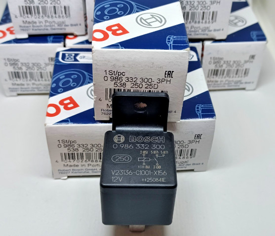 10 PACK -- 12V 30A ( 5-Pin )Relay Bosch 0 332 019 150 / 0 986 332 300