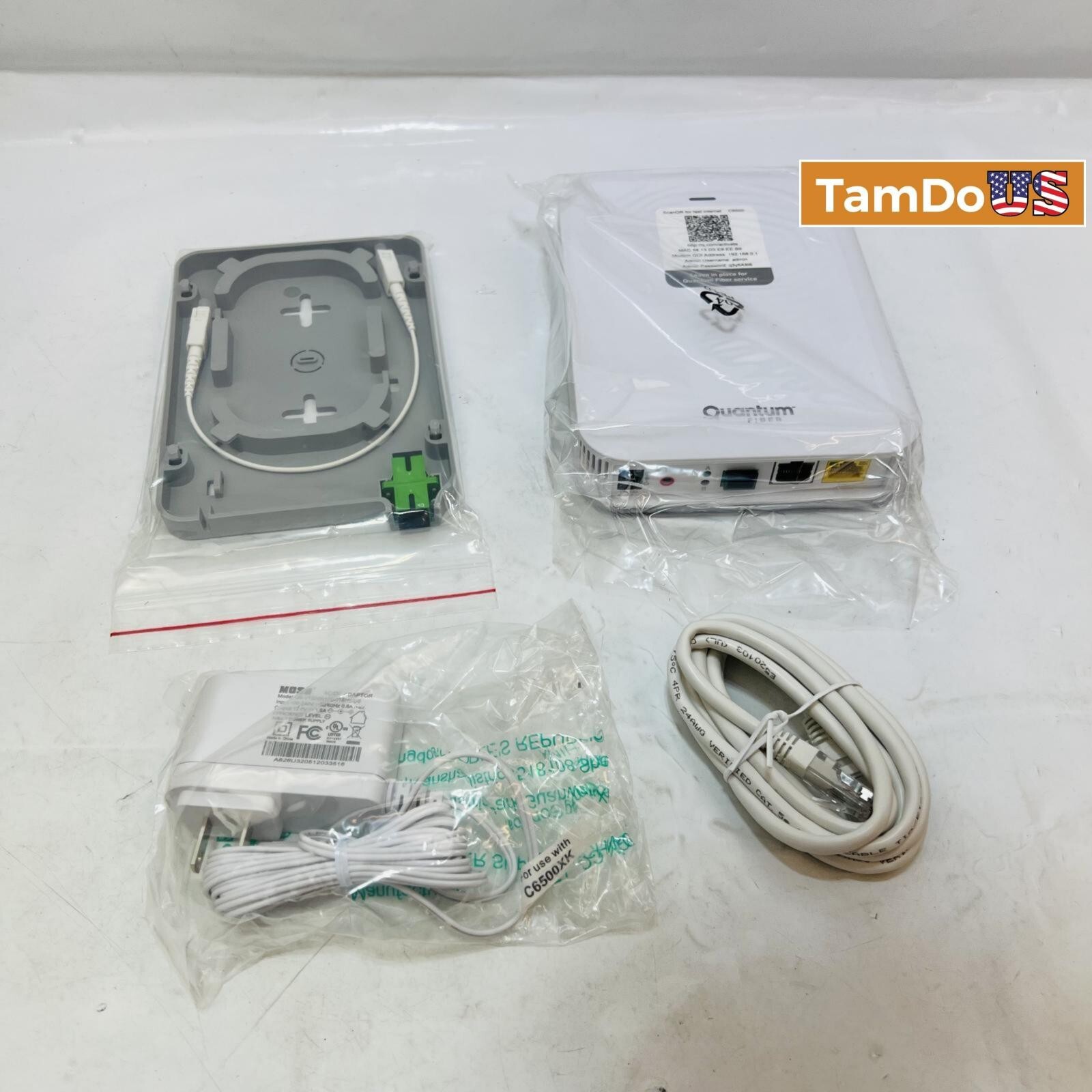 Quantum Fiber C6500xk Fiber-optic Wall Modem/router