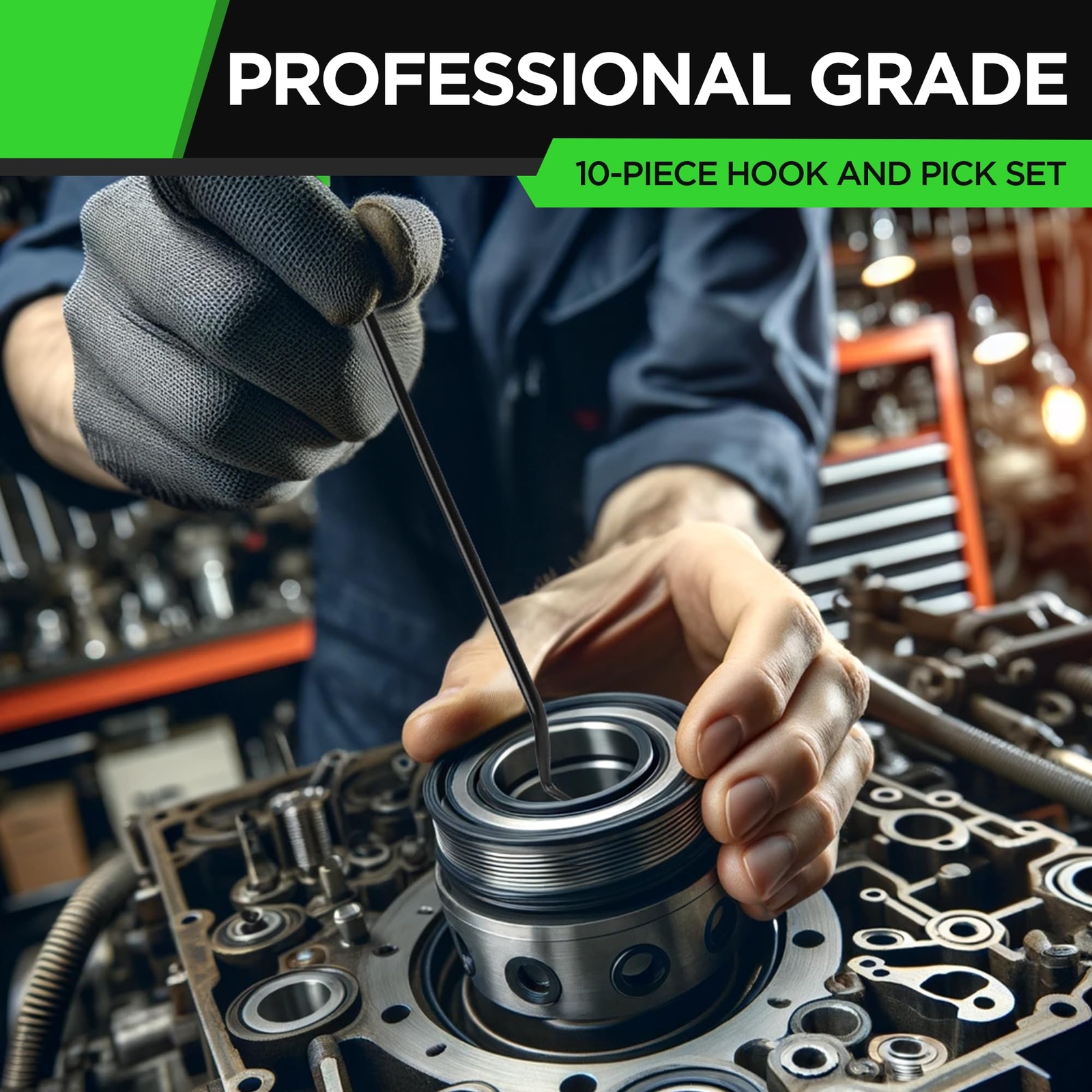 Swanlake Pick And Hook Set Pick Tool Set For Car Auto Oil Seal/o-ring Seal G...